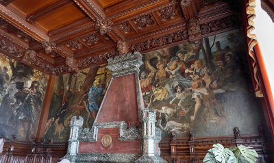 Schloss Drachenburg.Interior Detail 4