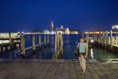 Sheila At Grand Canal