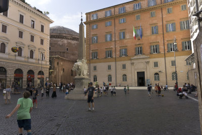 Piazza della Minerva Obelisk And Elephant