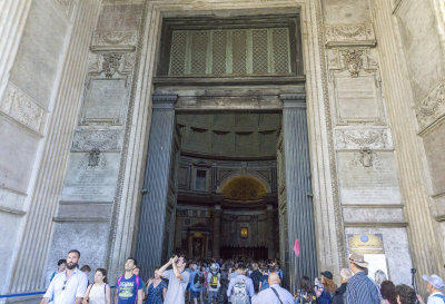 Pantheon Entrance