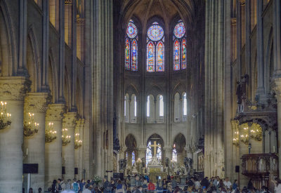 Notre Dame Interior Detail