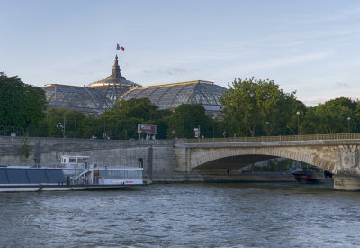 Grand Palais Viewed From Seine