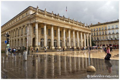 Grand Thatre de Bordeaux, Place de la Comdie