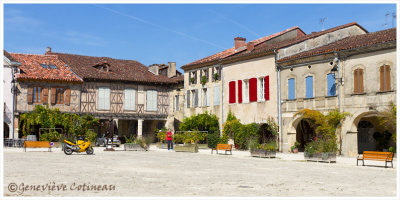 Place Royale, Labastide-d'Armagnac