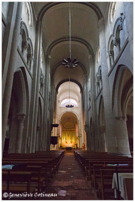 Abbaye de Saint-Sever / Nef centrale