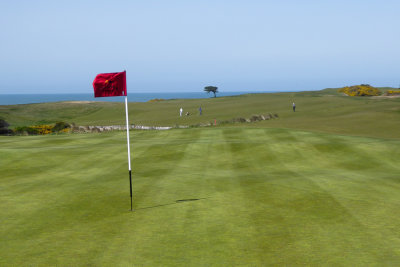 Bandon Dunes #17 looking back