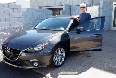 Stopped on the way home and bought a car!