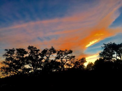 Sunsets at Palomino Ranch in Leander, Texas 