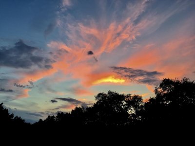 Palomino Ranch Leander Texas Sunset