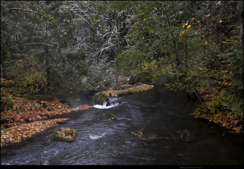 Whatcom Falls from Derby Pond