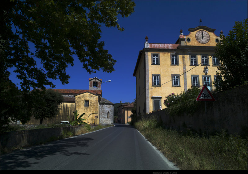 Riding  Toward Lucca