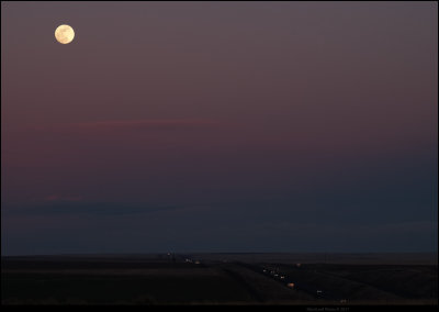 Eastern Washington Moon 