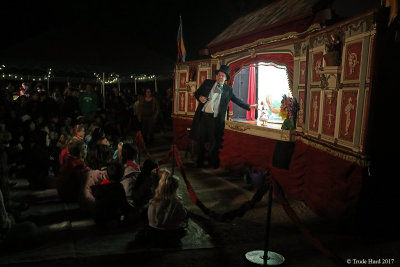 Watch the puppet show