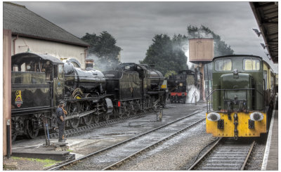 Minehead Station.