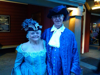 Aloha and Bob Love Getting Into Period Costume