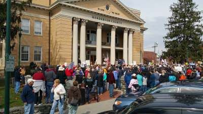 Huge turnout at March for Our Lives in Hendersonville, North Carolina