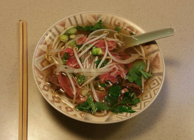 Instant Pot Pho a la Andrea Nguyen (hers was for a pressure cooker)