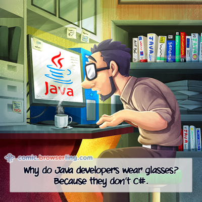 Glasses - Webcomic about web developers, programmers and browsers