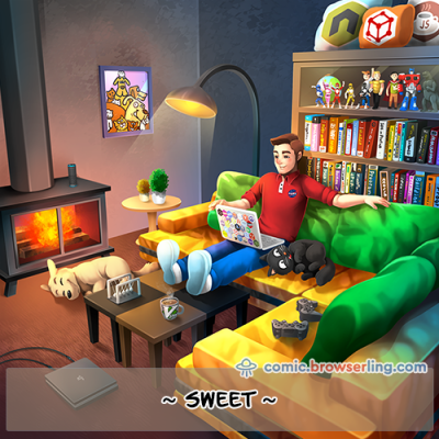 Home Sweet Home - Jokes about programmers, web development, and web browsers