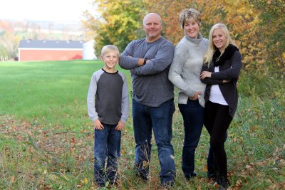 The Weir's Fall Family Photos 2017
