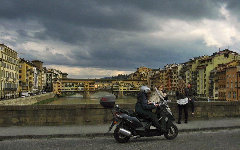 Ponte Vecchio Seen from Ponte Trinita8122