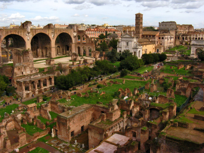 A View Over the Forum1236