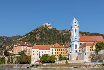 Durnstein's Blue Church on the Danube