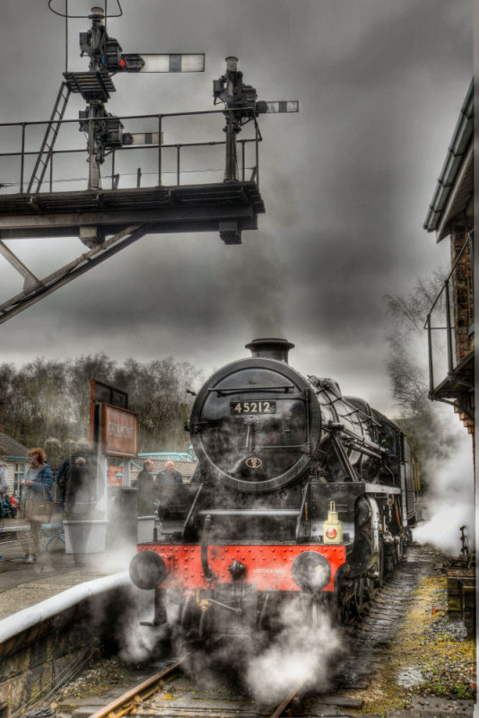 45212 at Grosmont.