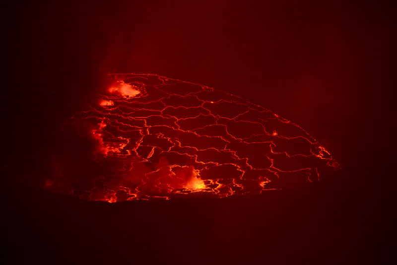 It's truly an otherworldly place, Nyiragongo