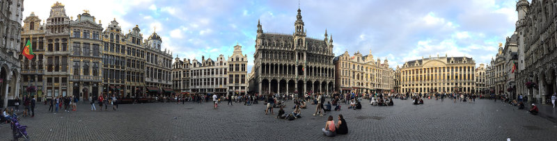 Panorama of the Grand Place, Brussels