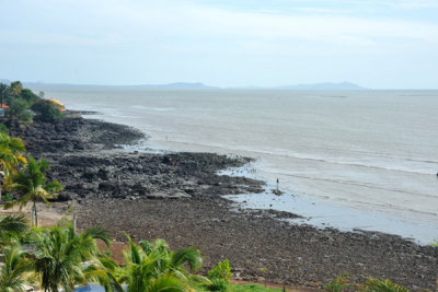 Volcanic coast of Conakry near the Sheraton