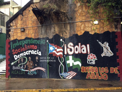 Political mural, Aguadilla