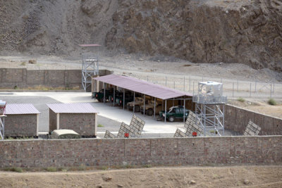 Military outpost, Jamarj-e Bala, Afghanistan