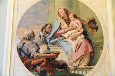 Madonna and Child adored by St Girolamo Miani and St. James the Apostle