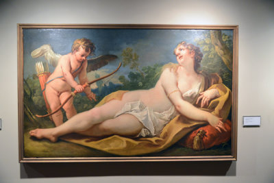 Venere con amorino - Venus and Cupid, Gaspare Diziani (1689-1767)