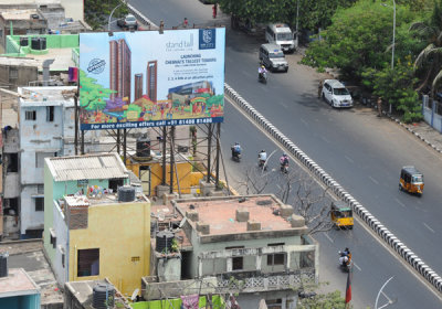 Billboard for Chennais new tallest tower