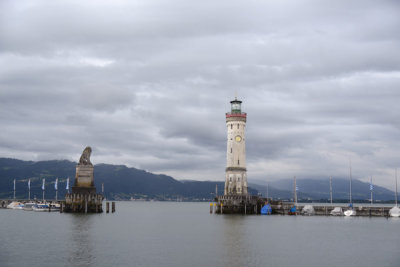 Lindau Harbor, Lake Constance (Bodensee)