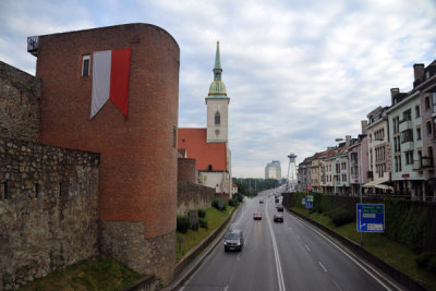 Old City Wall and St. Martins Cathedral, Bratislava