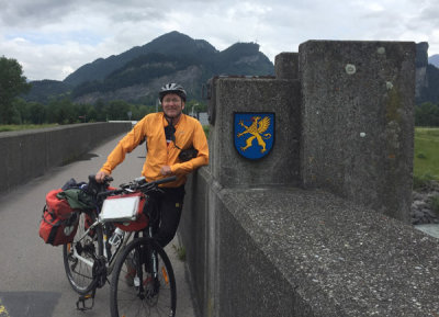 The 2nd of 5 countries on this June 2016 cycling trip