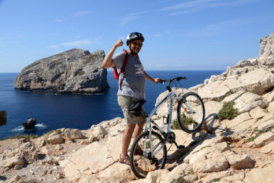 Cycling the Porto Conto Natural Park, Sardinia