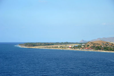 Dili Airport from the Tasi Tolu monument