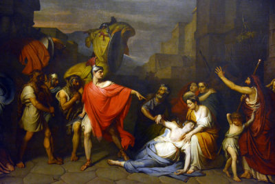 F. A. Bruni, Death of Camilla, Horaces Sister, 1824
