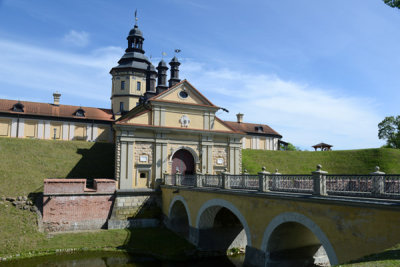 Bridge and Gatehouse to Nesvizh Castle