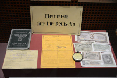 Foreigners Work Book, Indentificaiton Papers, currency and Mens Room-only for Germans