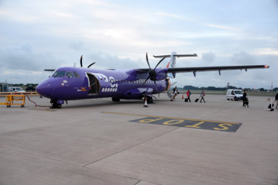 Flybe ATR72-500 (G-ISLI) operated by BlueIslands