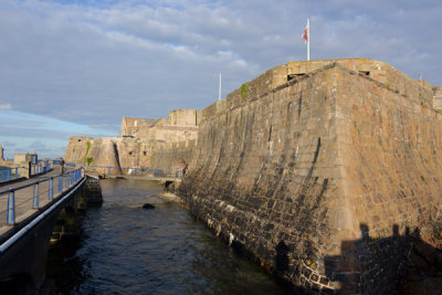 Town Bastion, the northwest corner of Castle Cornet