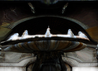 Roma Copped, Fontana delle Rane, Fountain of the Frogs