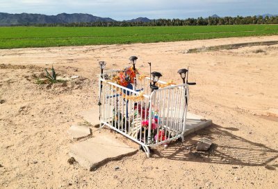 Another memorial on Ralston Road in maricopa... 20170222_8662