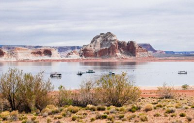 Lake Powell and Castle Rock... 20170407_8642
