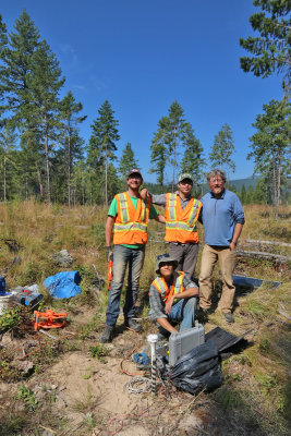NIMS fieldwork in BC